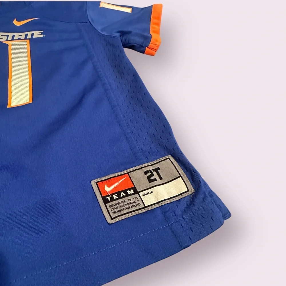 Toddler Nike Team Boise State Broncos #11 College Football Jersey Size 2T - Picture 3 of 8